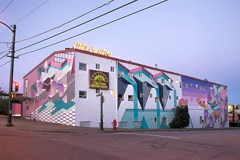 City Centre Motel Βανκούβερ Εξωτερικό φωτογραφία