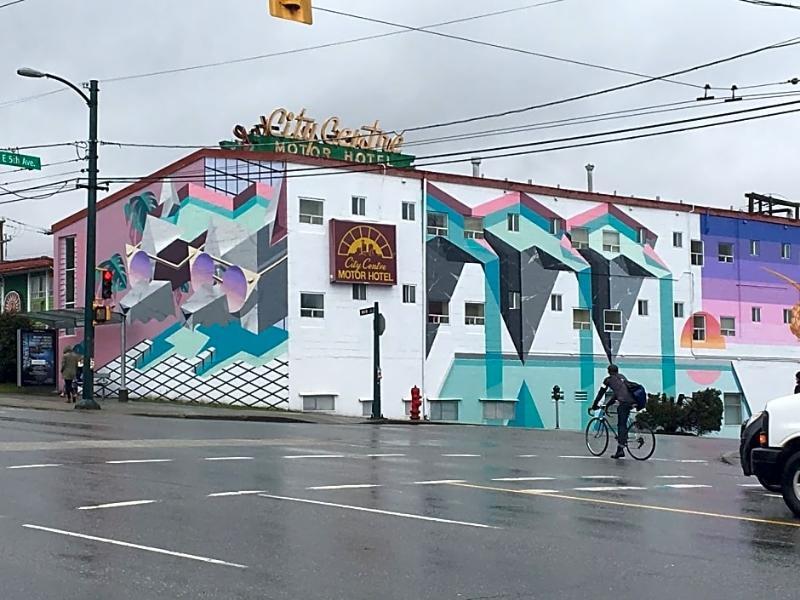 City Centre Motel Βανκούβερ Εξωτερικό φωτογραφία